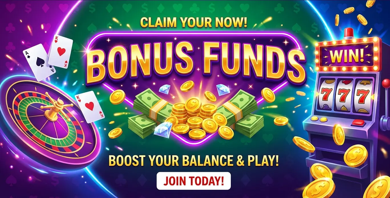 Robin Roo casino bonus funds